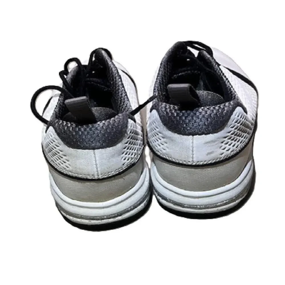 Footjoy Contour Fit Golf Shoes Mens Size 8 Soft Spike 54091 White/Blk